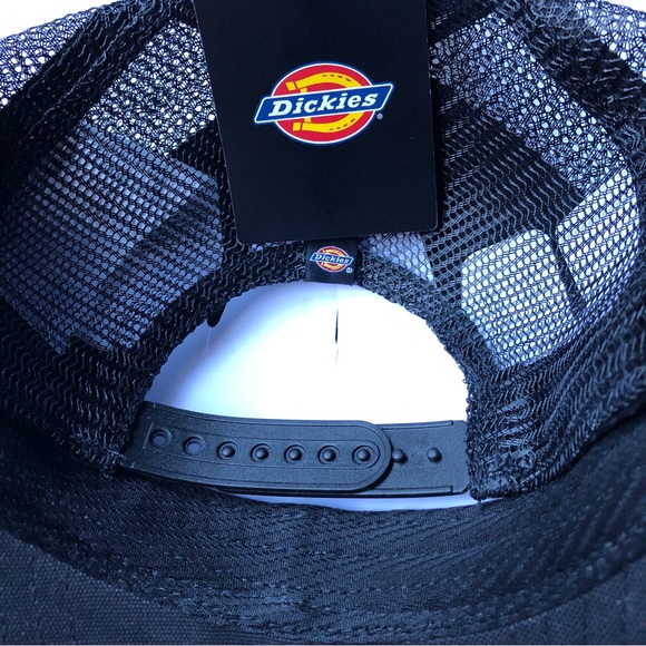 NEW DICKIES Hat Workwear Patch Canvas Trucker Cap Moss Green One Size Men’s - Picture 6 of 15